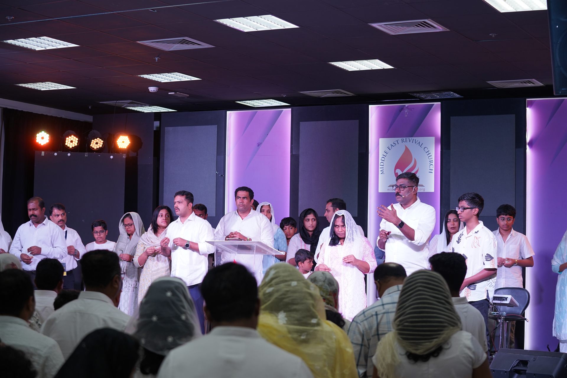 Community gathering at MERC Dubai